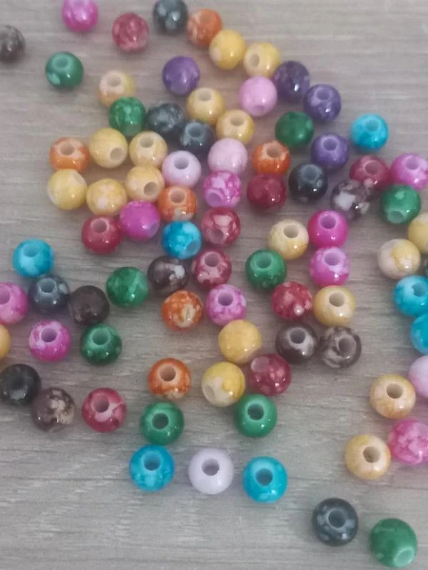 Lot Acrylische Veelkleurige Parels – photo 2